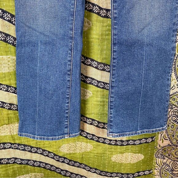Madewell Mather Wash Mid-Rise Kick Out Crop Jeans Size 26 - Picture 6 of 16